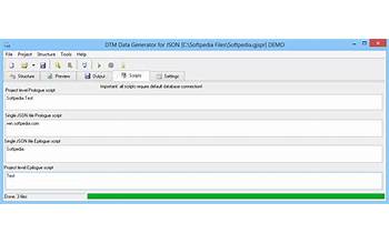 DTM Data Generator for JSON screenshot #4