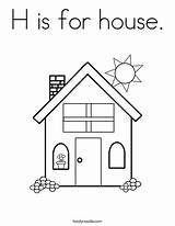 Coloring House Pages Colouring Preschool Family Twistynoodle Noodle Worksheet Worksheets Print Built Sheets Crafts Activities sketch template