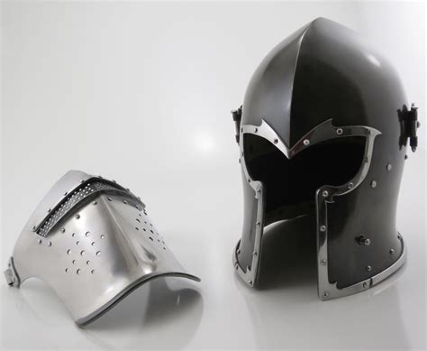 nauticalmart medieval knight larp armor crusader  templar helmet
