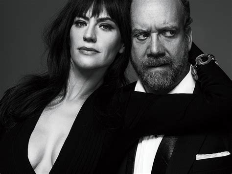 billions power couple maggie siff and paul giamatti on filming sex scenes and how they relax off