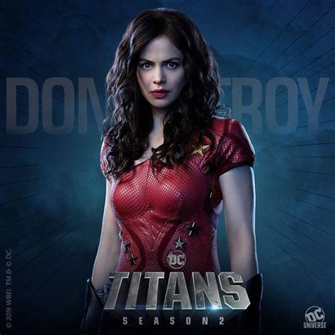 wonder girl poster from the show titans wonderwoman