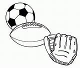 Coloring Pages Sports Balls Printable Kids Print Colouring Worksheets Printables Color Fun Sport Sheknows Sheets Preschool Everfreecoloring Getcoloringpages Football Book sketch template