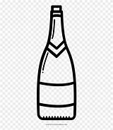 Vino Botella Dibujar Pinclipart Bottle sketch template