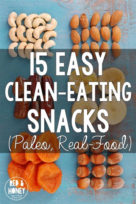 easy clean eating snacks paleo real food red  honey
