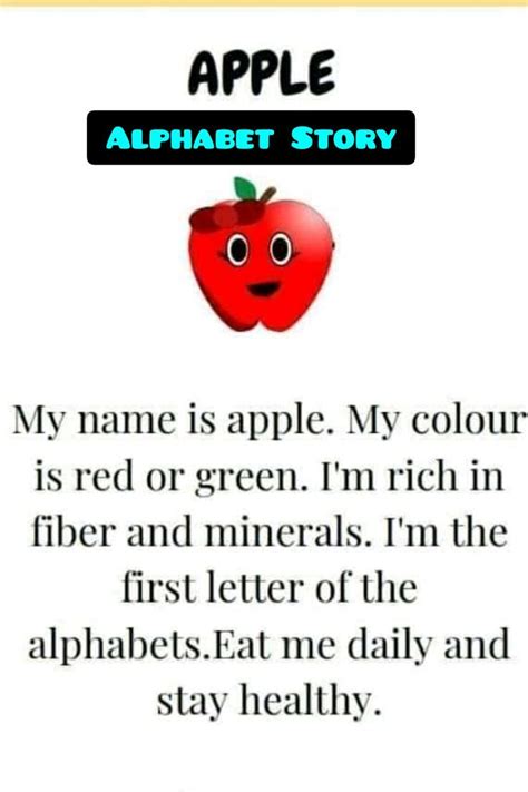 alphabet story alphabet activities preschool short stories  kids