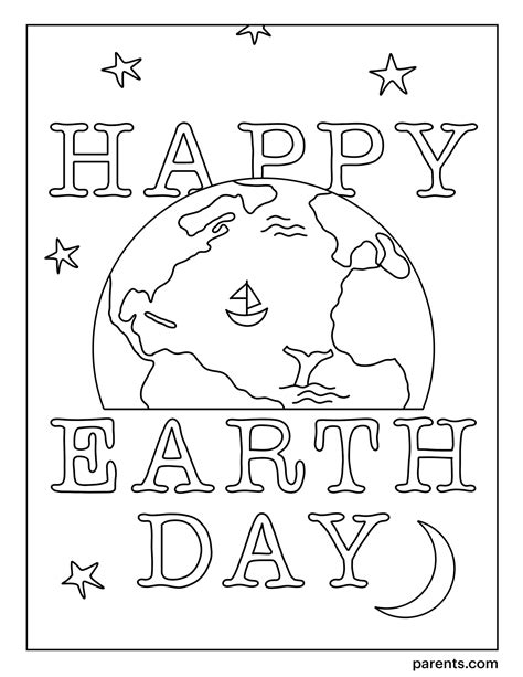 earth day coloring pages  kids