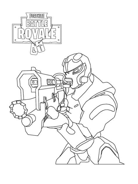 printable fortnite coloring pages soldier coloring sheets  kids