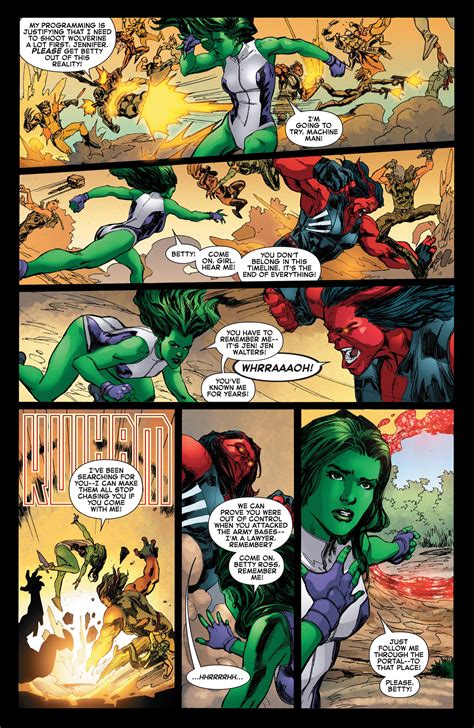 Red She Hulk 010 Read Red She Hulk 010 Comic Online In High Quality