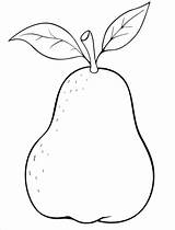 Pear Coloring Drawing Clipart Pages Line Cliparts Single Clip Iphone Designlooter Library 19kb 650px Latest Getdrawings Popular Favorites Add sketch template