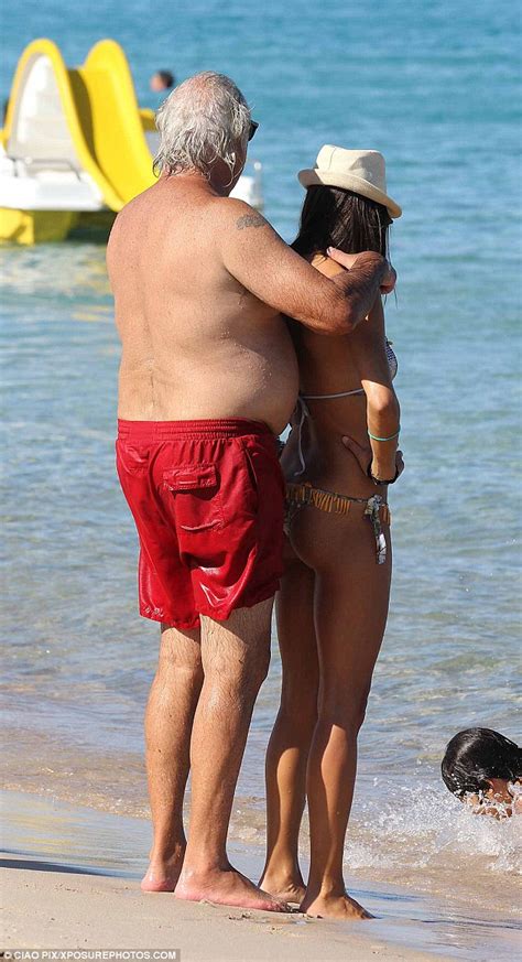 Flavio Briatore Holidays In Sardinia With Bikini Clad Wife