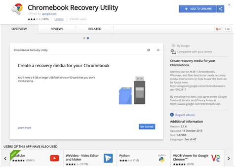 chromebook recovery