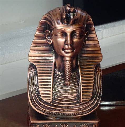 ancient egyptian pharaoh statuette  stock photo public domain