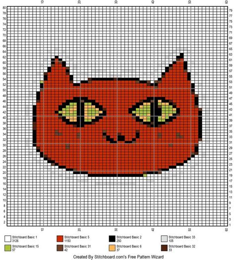 marceline cat sweater pattern grid  graph crochet cat sweater