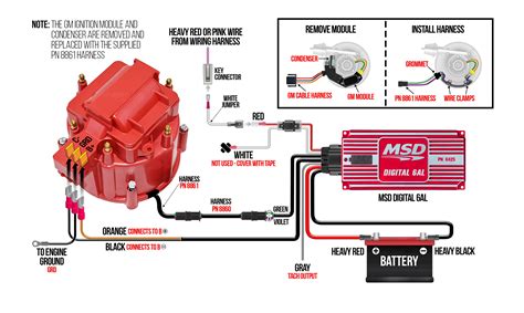 msd  msd digital al ignition control red