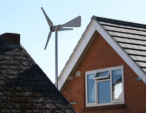 wind turbines  homes
