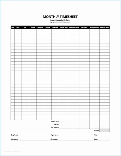 Employee Pto Tracking Excel Spreadsheet Pertaining To Time Tracking
