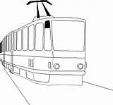 Treni Tren Disegni Tramvai Colorat Treinen Mijloace Trein Planse Trains Malvorlage Zuge Trenes Kids Colorare Tramway Jiji Transportes Paginas Printable sketch template