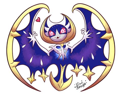 Moon Bat Lunala [raffle Price 9 10] By Kiwibeagle On