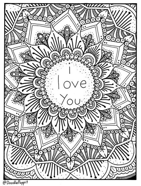 hearts love coloring pages  adults images  pinterest
