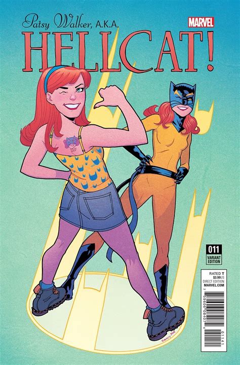 first look at patsy walker a k a hellcat 11 by leth