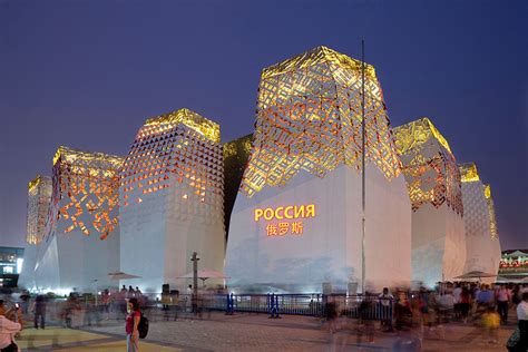 russian pavilion  expo   shanghai architizer