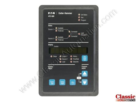 atc  transfer switch controller panel