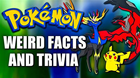 Pokémon Weird Facts And Trivia X And Y Edition Youtube