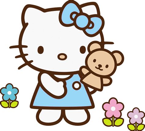 kitty flower clipart wikiclipart