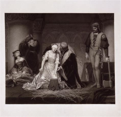 Lady Jane Grey At The Moment Of Her Execution 1834