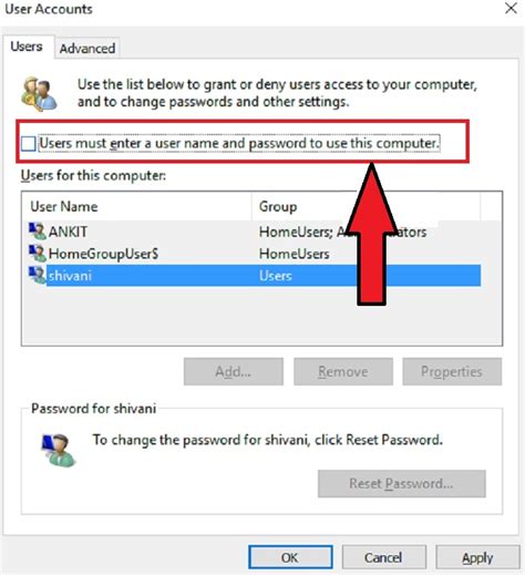 How To Apply Or Remove Password In Windows 10 Pc