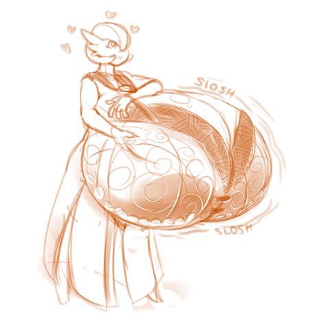 Gardevoir With Mega Milk Y Boobies Body Inflation Know Your Meme