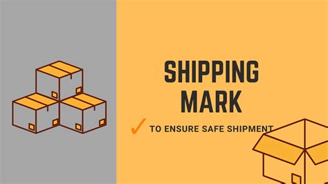 shipping mark guide    put   carton