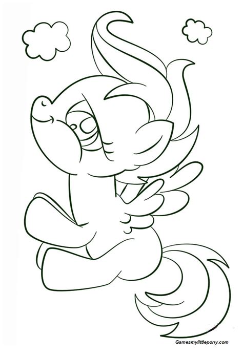 scootaloo    pony coloring page   pony coloring pages