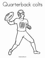 Coloring Colts Quarterback Favorites Login Add sketch template