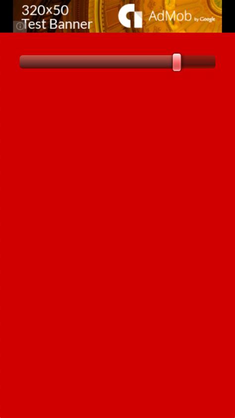 red screen light apk  android