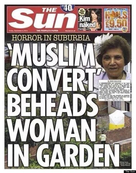 sun newspaper slammed  deliberately inflammatory front page