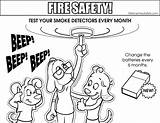 Safety Fire Coloring Pages Rules Prevention Colouring Week Department Drawing Printable Elementary Getcolorings Color Resolution Getdrawings Print High Colorings Medium sketch template