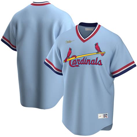 st louis cardinals nike road cooperstown collection team jersey