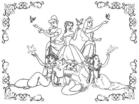 disney princesses  coloring pages minister coloring