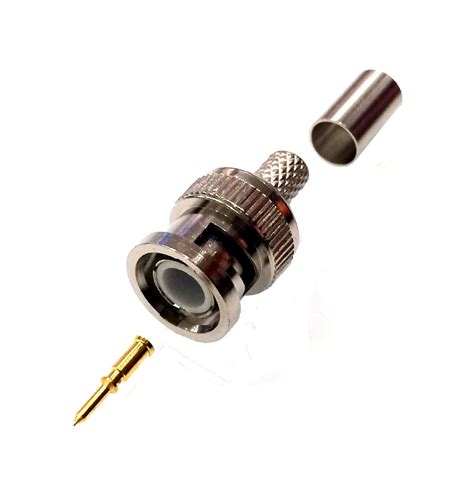 male bnc crimp connector tinkersphere