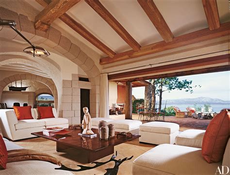 rooms   mediterranean style   architectural digest