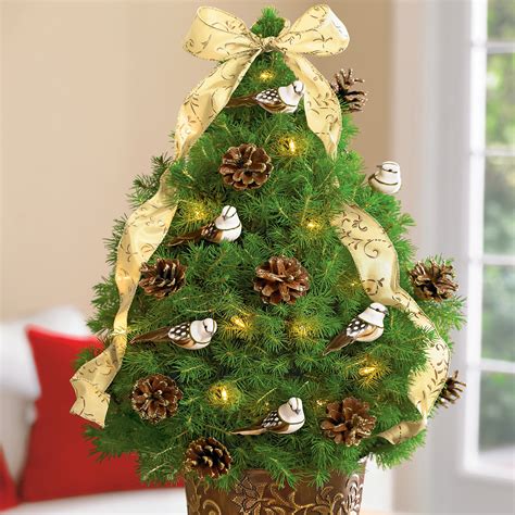 nice small christmas tree decorating ideas