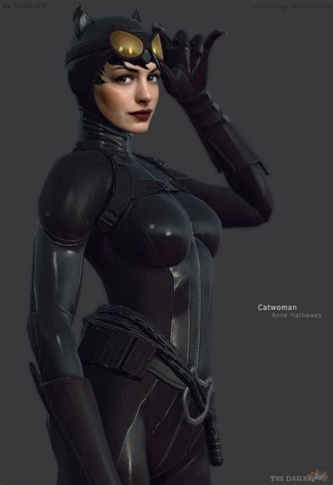 Modelings Anne Hathaway Catwoman Costume Ideas