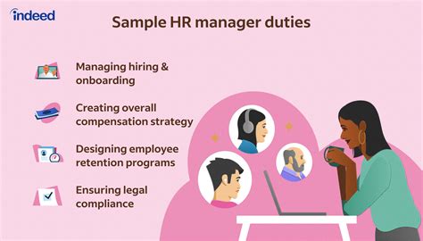 human resources manager job description  salary trends