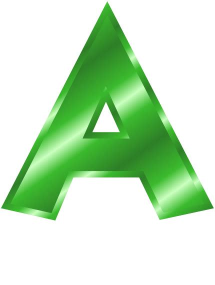 green metal letter capitol  signssymbolalphabetsnumbersgreenmetalgreenmetalletter