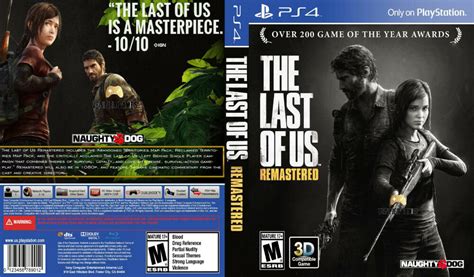 The Last Of Us Remastered Playstation 4 Ps4 Replacement