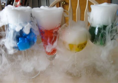 fun  safe dry ice experiments