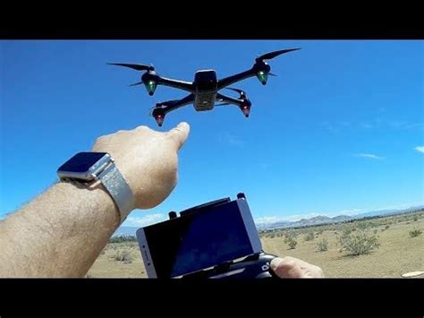 potensic  gps fpv brushless p camera drone flight test review youtube