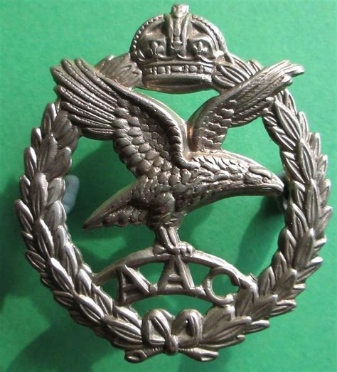 a wwii army air corps metal cap badge in special forces badges