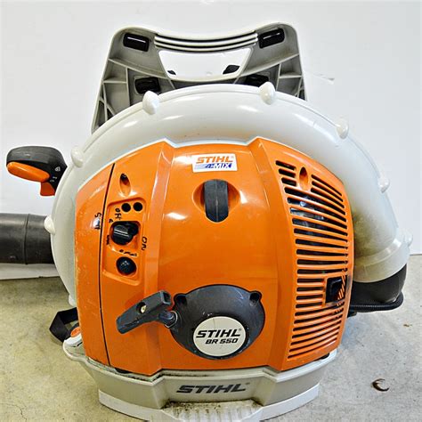 stihl br   mix gas powered backpack blower ebth